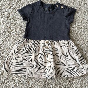 Jessica Simpson Toddler zebra print dress 2t